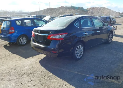 2015 Nissan Sentra S from USA, damaged, VIN 3N1AB7AP5FY340183